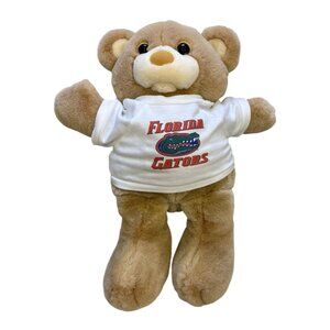 Mars Vintage 1987 Florida Gators 15" Plush Teddy Bear With White Shirt GUC